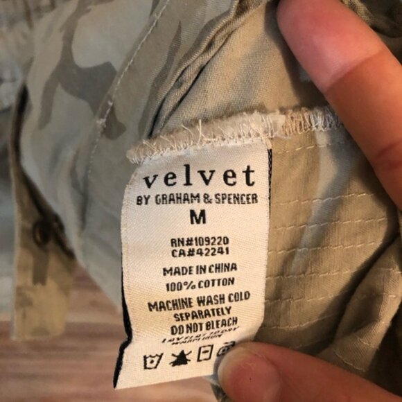 Lily Aldridge for Velvet Camo Jacket - Picture 5 of 6